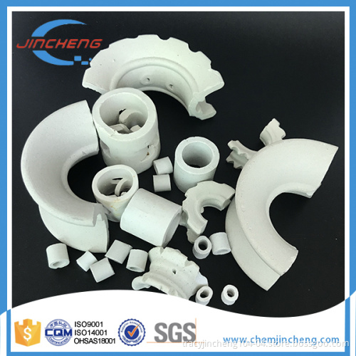 Ceramic Super Saddles High Acid Resistance Ceramic Random Packing 50mm